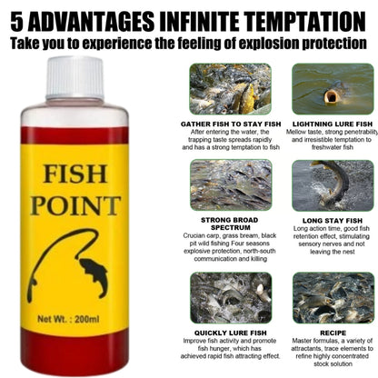 Natural Scent Fish Attractants for Baits - For All Types (Buy 1 Get 1 Free)