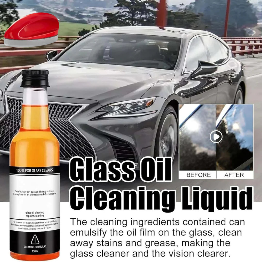 🔥Glass Cleaning Agent Powerful Stain Remover 🔥 [BUY 1 GET 1 FREE]🔥