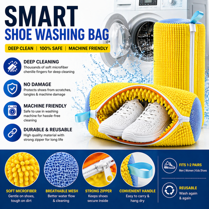 Shoe Washing Bag for Machine - Reusable & Durable
